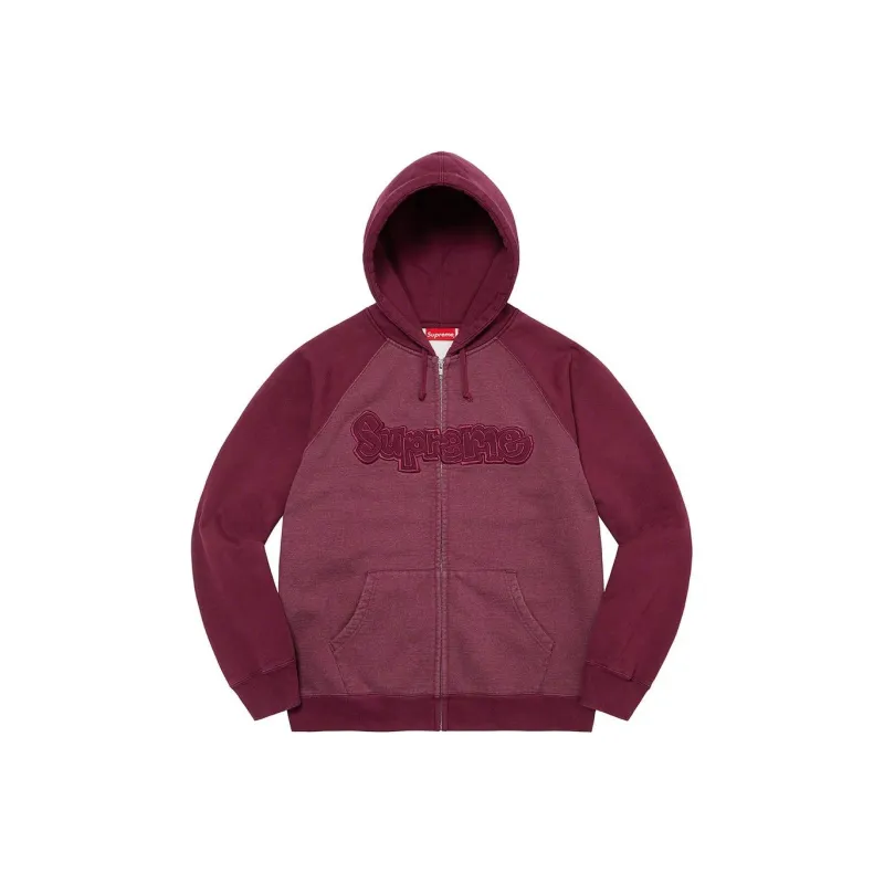 Supreme Gonz Appliqué Zip Up Hooded Sweatshirt-3