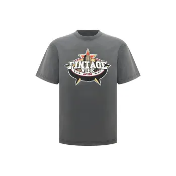 FAKE VINTAGE T Shirt Men's Gray