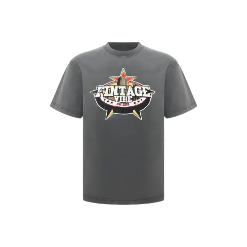 FAKE VINTAGE T Shirt Men's Gray