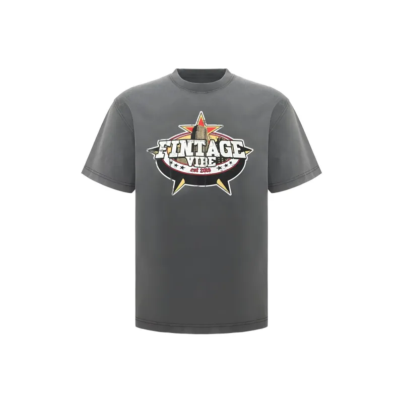 FAKE VINTAGE T Shirt Men's Gray-0