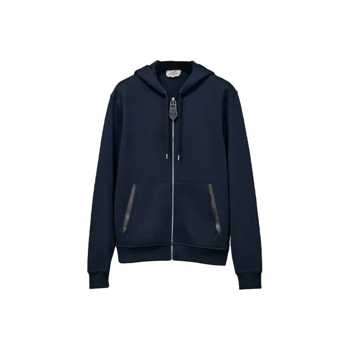 HERMES Sweatshirts Men Dark Blue-0