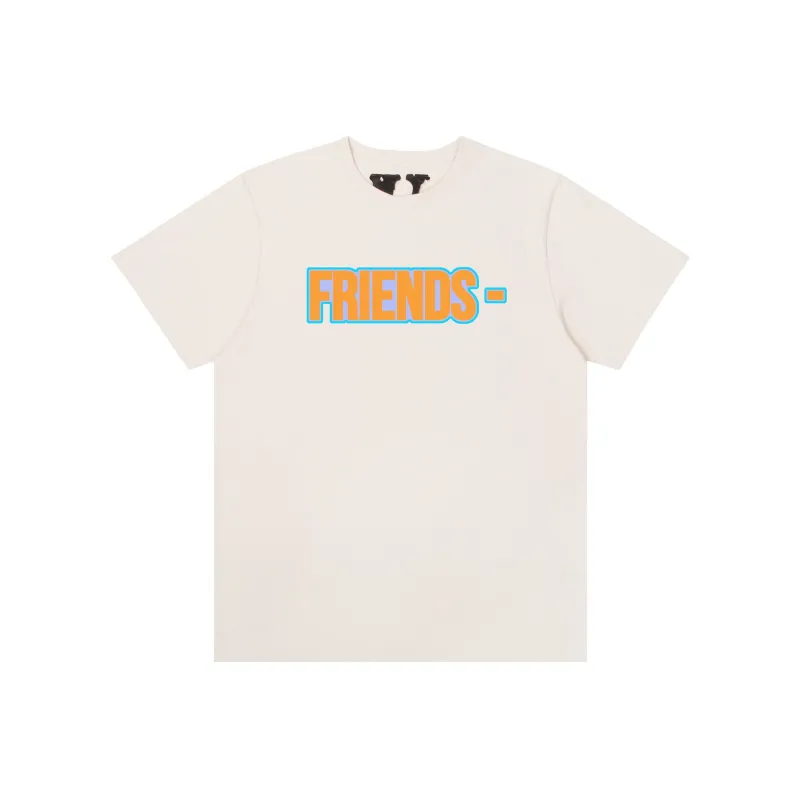VLONE T Shirt Unisex Beige Orange-1