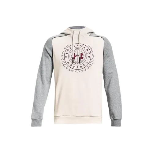 Under Armour Rival Sweatshirts Men White