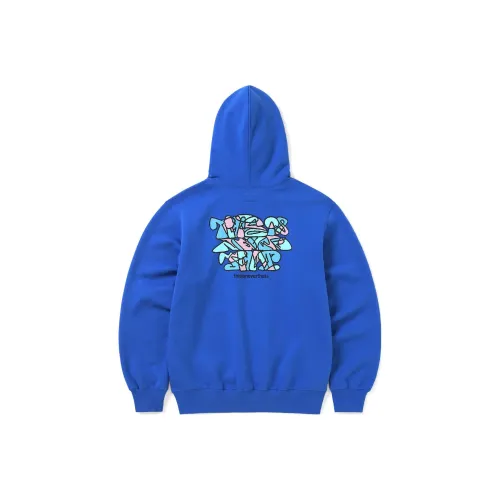 Thisisneverthat × SN Co branded Series Sweatshirts Unisex Blue