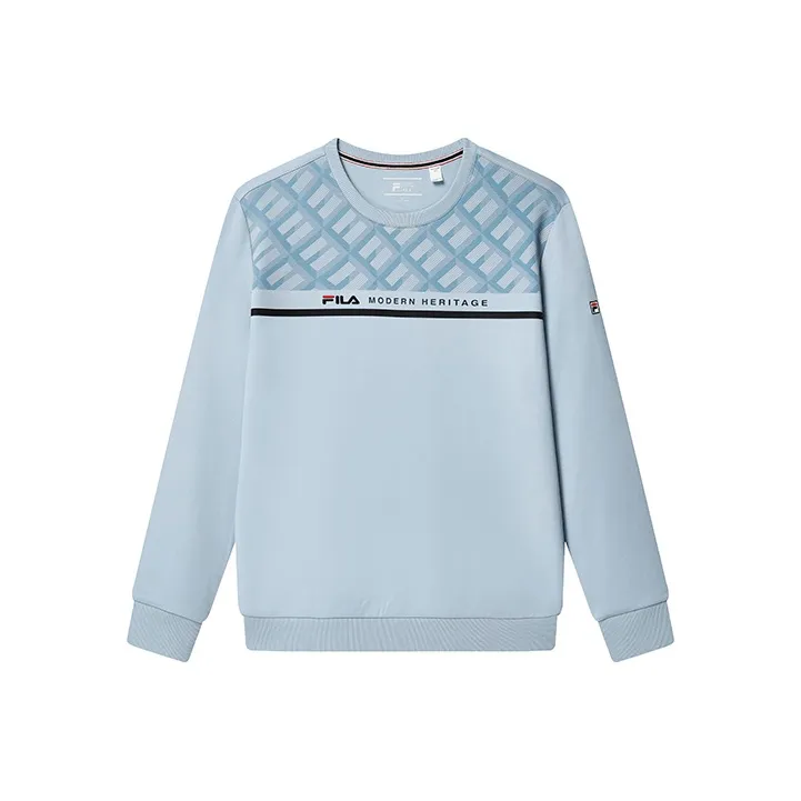 FILA Sweatshirts Men Dusty Blue-0