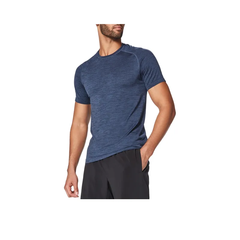 Lululemon Metal Vent Tech Surge T-Shirt Men's Blue Black-0
