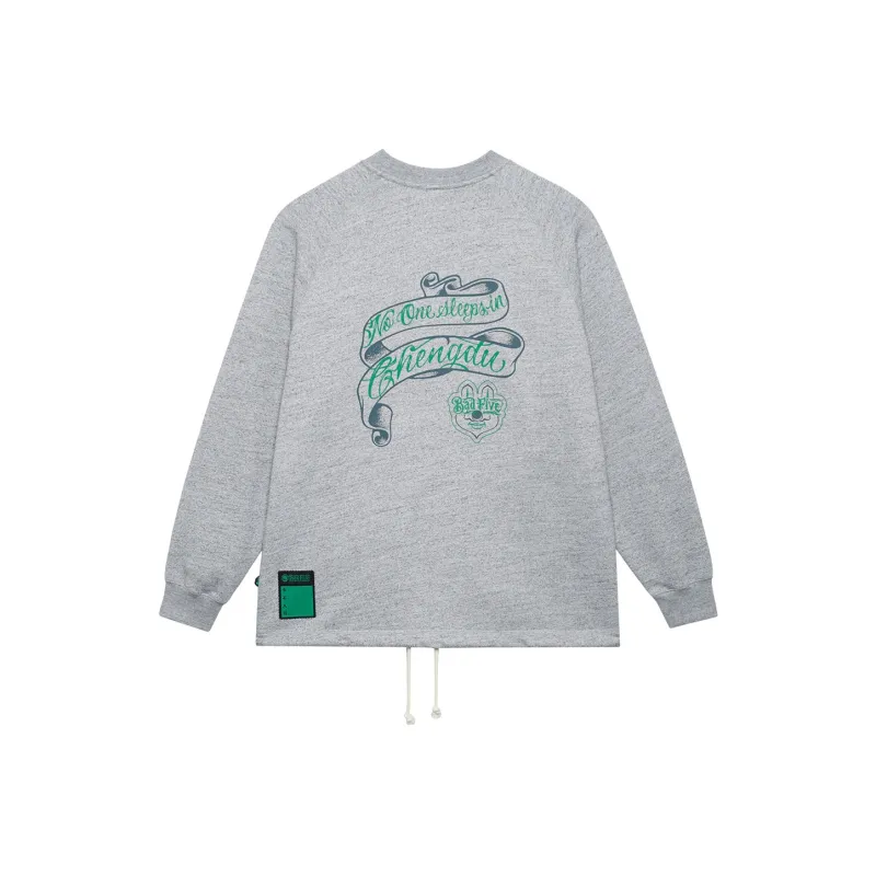 LiNing Sweatshirt Unisex Heather Gray-0