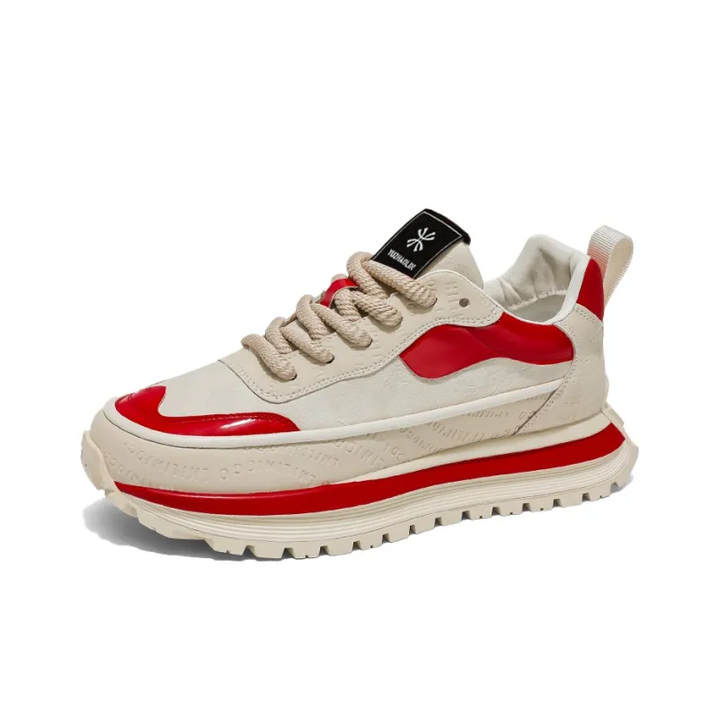 YUZHAOLIN Anti-Slip And Wear-Resistant Height Increasing Low-Top Casual Shoes Men's Box-2