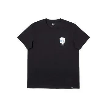 Lee T Shirts Men Black