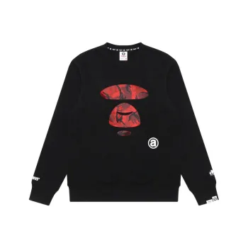 Aape Logo print Crew Neck Sweater