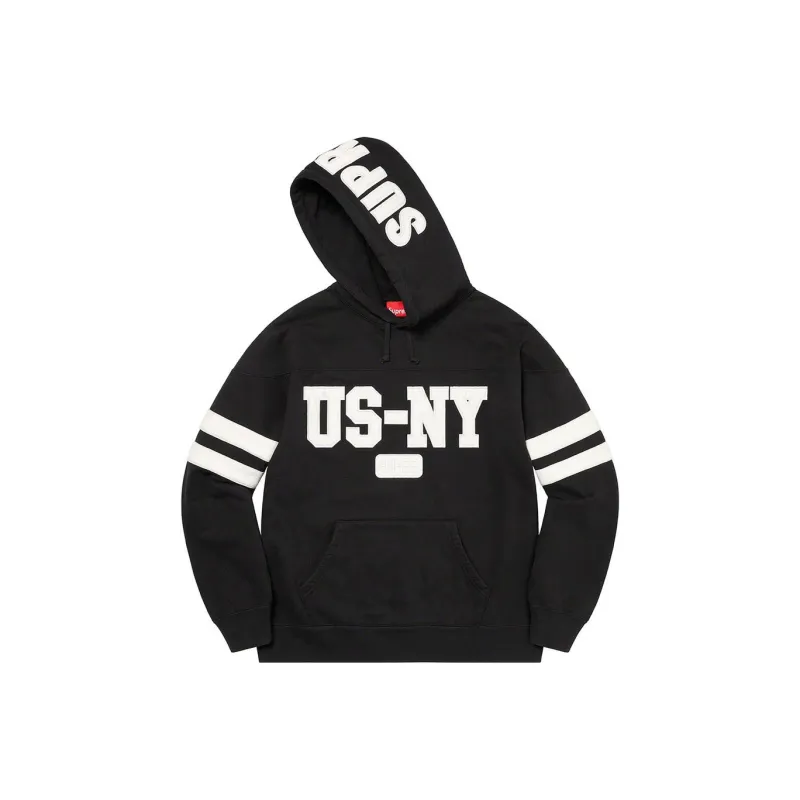 Supreme US NY Hooded Sweatshirt-0
