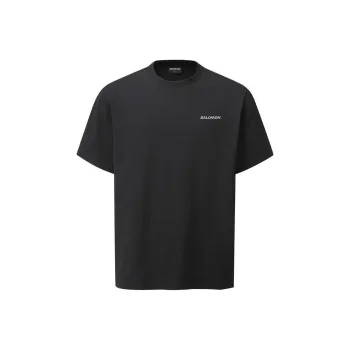 SALOMON UNI T Shirt Unisex Black