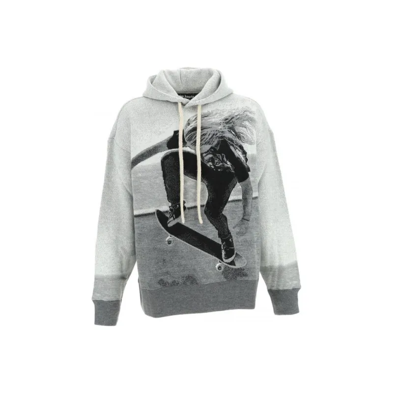 PALM ANGELS Skater print Hoodie-0