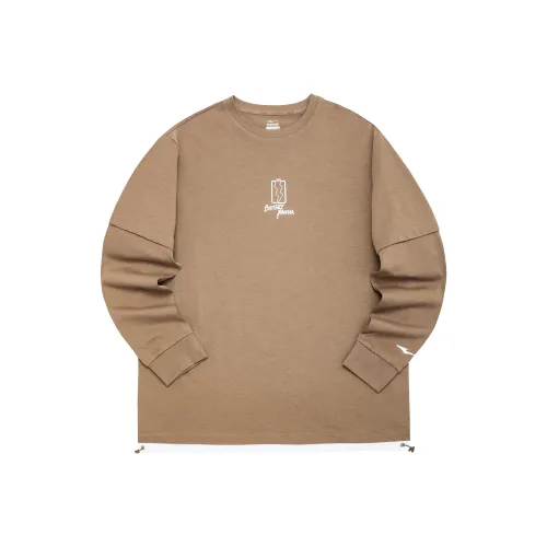 Erke Sweatshirt Men's Latte Brown