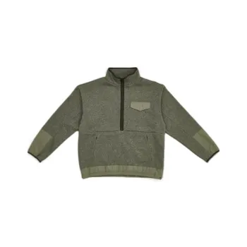 New Balance Half Zip Sweatshirts Men Green
