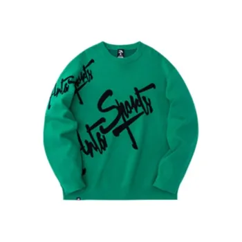 Anta Life Collection Sweatshirt Unisex Leopard Green