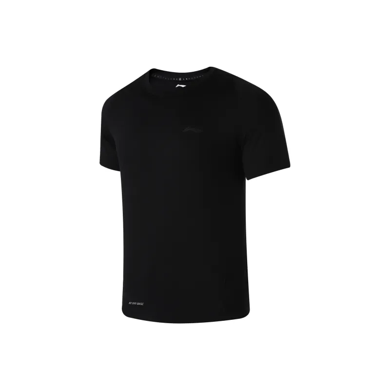 LiNing Fitness Series T Shirt Men's Black-0