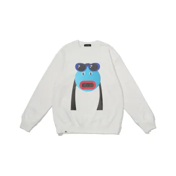 Thankque Sweatshirts Unisex White