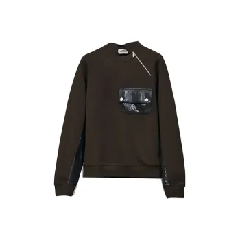 HERMES Sweatshirts Men Dark Green