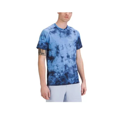 Lululemon Metal Vent Tech T-Shirt Men's Dye Blue Nile/Marine Blue
