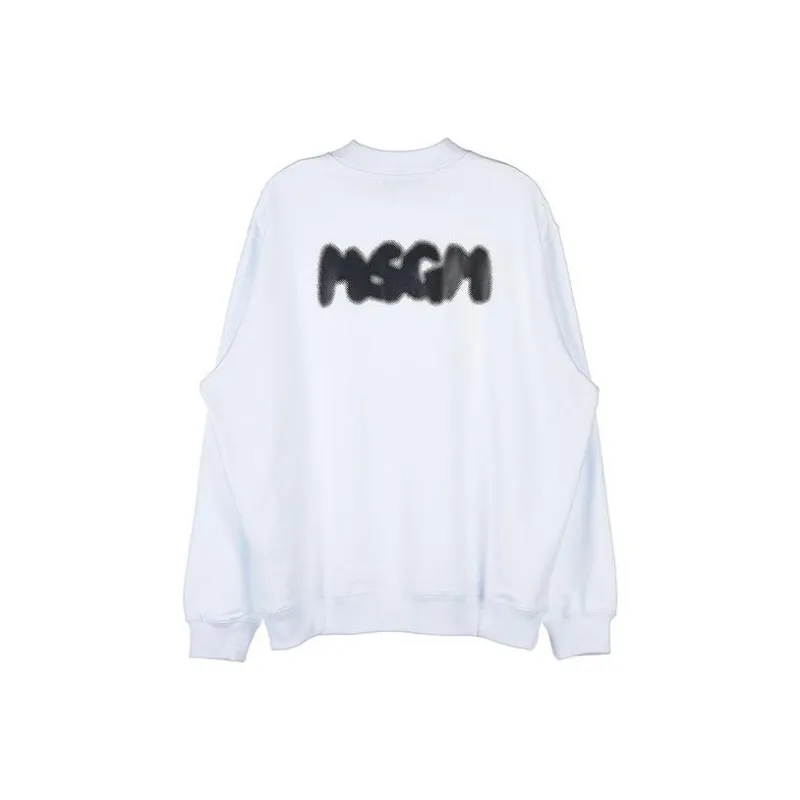 MSGM Sweatshirts Unisex White-0