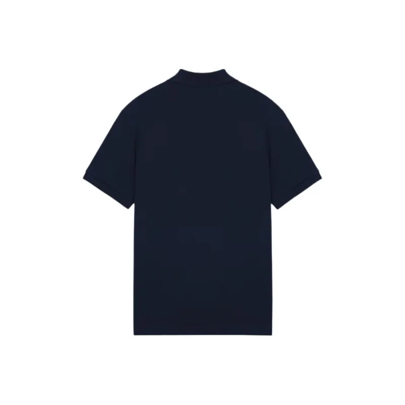 LACOSTE Open Neck Paris Polo Shirt-1