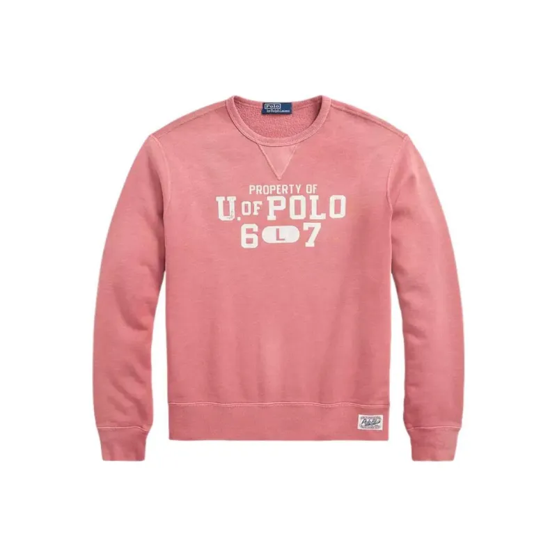 Polo Ralph Lauren FW22 Sweatshirt Men's Pink-0