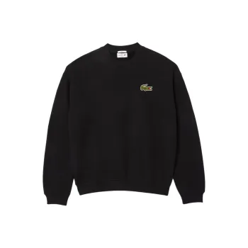 LACOSTE Badge Fleece Sweatshirt