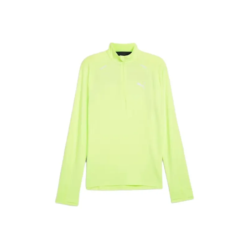 PUMA RUN CLOUDSPUN T-Shirt Men's Neon Yellow-0
