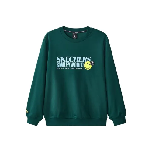 Skechers Sports Life Collection Sweatshirt Men's Yellow Pine Green