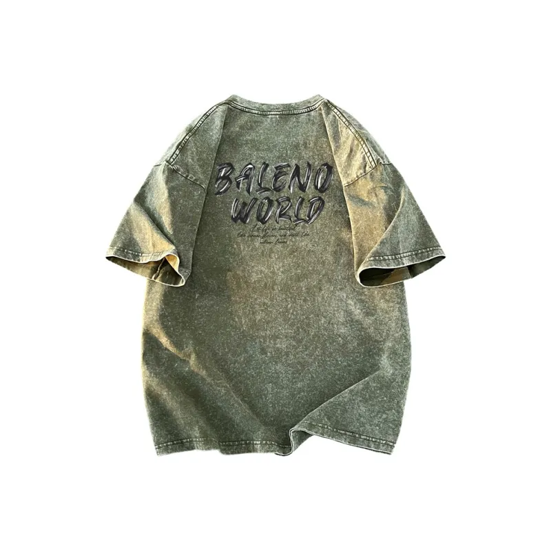BALENO Short Sleeved T Shirts Unisex-11
