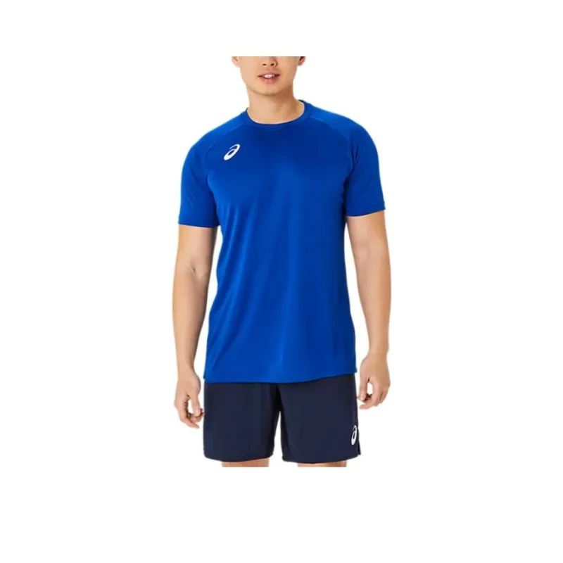 Asics T Shirts Unisex True Blue-0