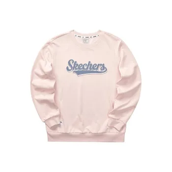 Skechers Sweatshirts Unisex Pink Peach Blossom