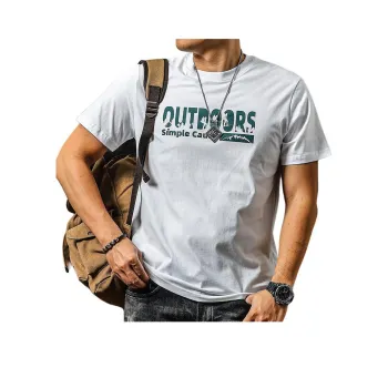 Seasonal Words T-Shirt Men's White