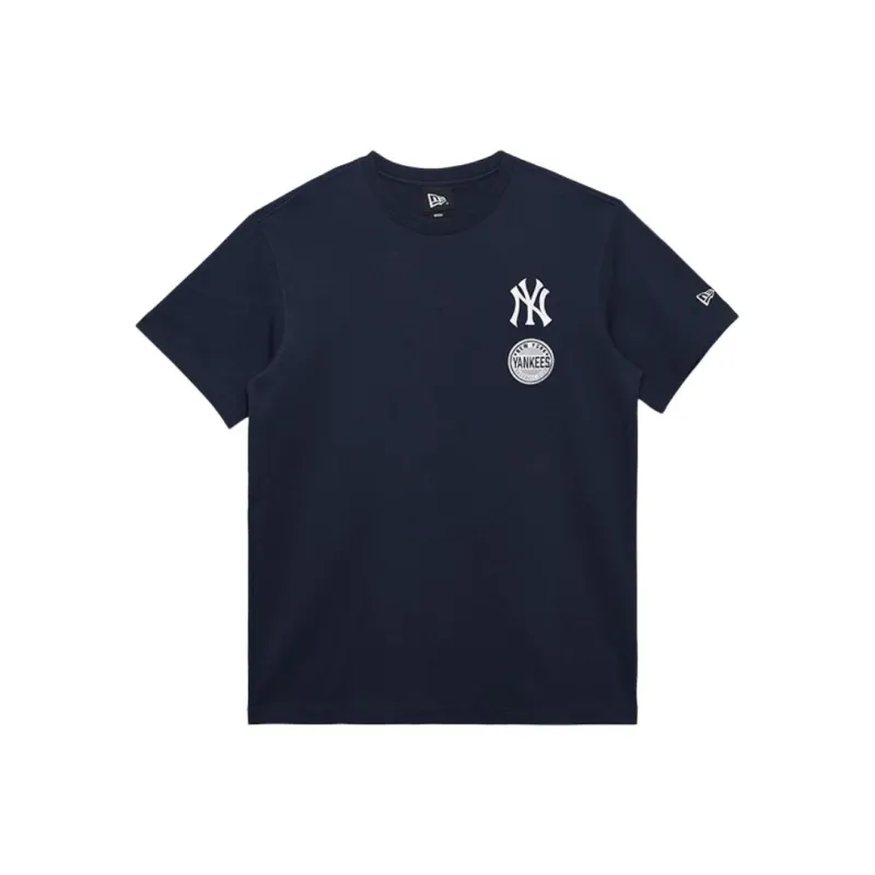 New Era T Shirt Unisex Navy Blue-0
