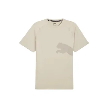 PUMA Big CatTraining Train T-Shirt Men's Desert Dust