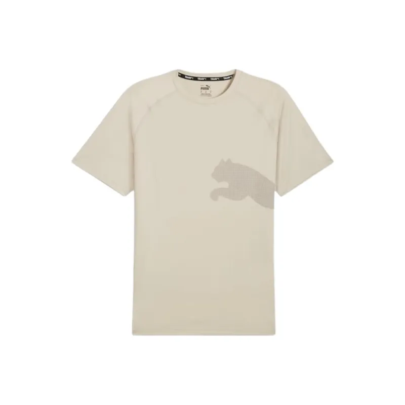 PUMA Big CatTraining Train T-Shirt Men's Desert Dust-0