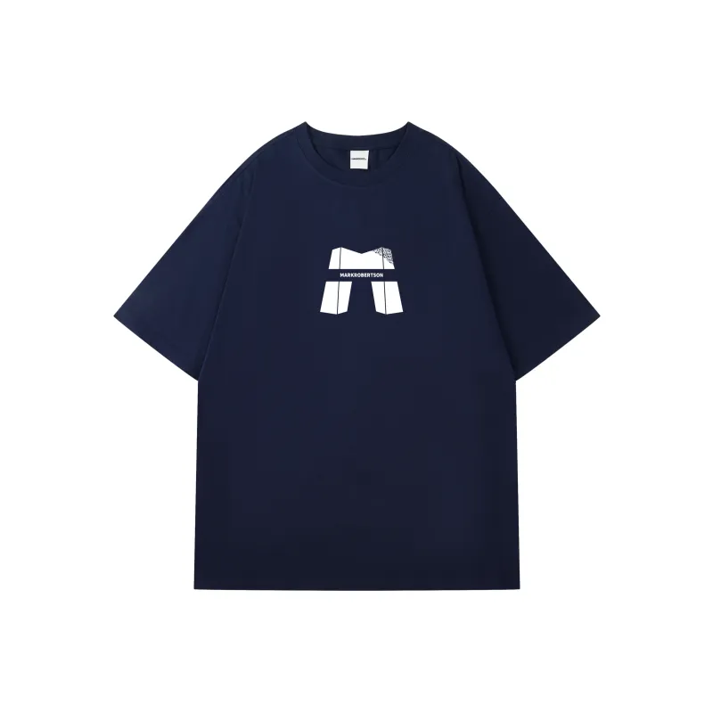 MARK ROBERTSON T Shirt Unisex Dark Blue-0