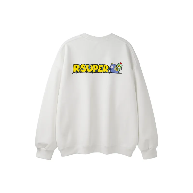 R.super X Monster Letter Co branded Series Sweatshirts Unisex-5