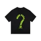 Black-Neon Green Print