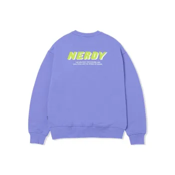 NERDY FW22 Sweatshirt Unisex Purple