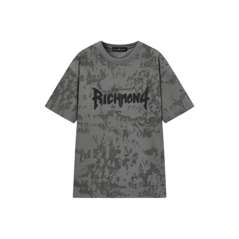 JOHN RICHMOND SS25 T Shirt Men's Black Gray-0