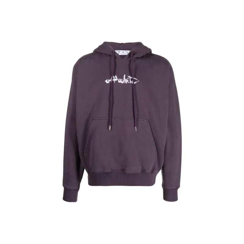 OFF WHITE Paint Arrow Skate Hoodie-0