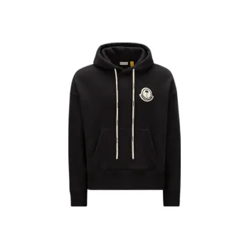 Palm Angels X MONCLER GENIUS Palm Angles Collaboration Collection Sweatshirts Unisex Black
