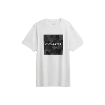 COACH T Shirts Men White