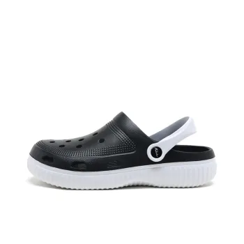 Mulinsen Clogs Men's Black White