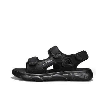 Bull charm Beach Sandals Men Black/Army Green/Sand