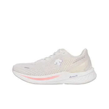 DESCENTE Energize Super V2 Anti Slip Wear Resistant Low Top Running Shoes Women's Beige