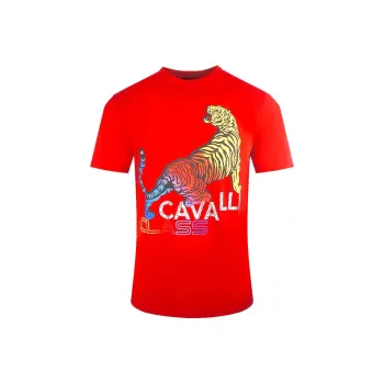 Cavalli Class T Shirt Men's Red