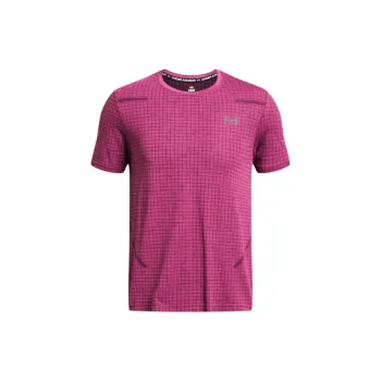 Under Armour Seamless T Shirt Men's Astronomy Pink